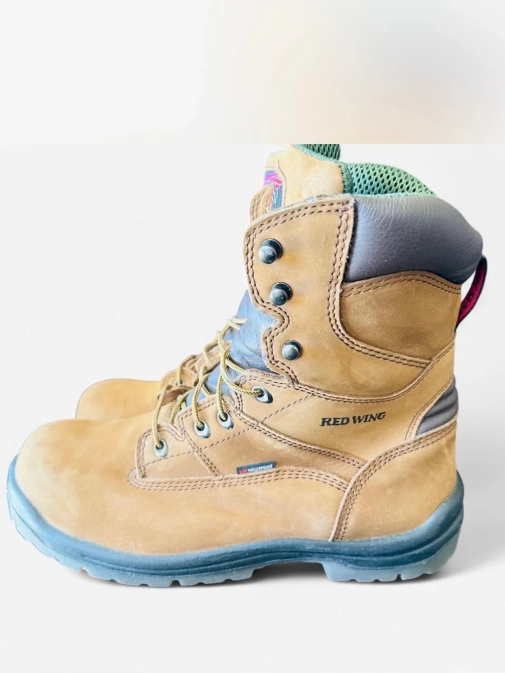 Red wing waterproof king toe boots